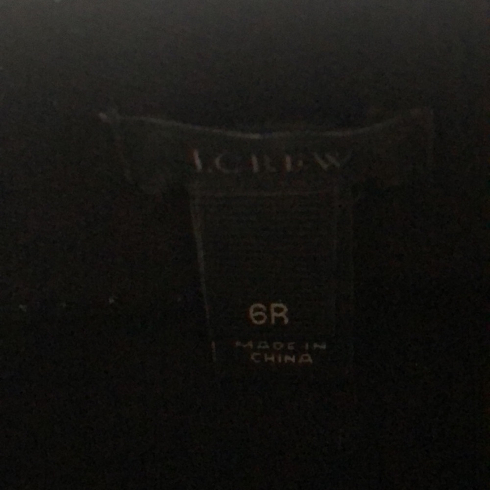 Jcrew Stretch Pixie Pants Size 6 Black - image 2